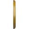 Ekena Millwork Palmetto Ceiling Medallion, Hand-Painted Iridescent Gold, 11 1/2"OD x 1"P CM11PAIGS - alternate 2